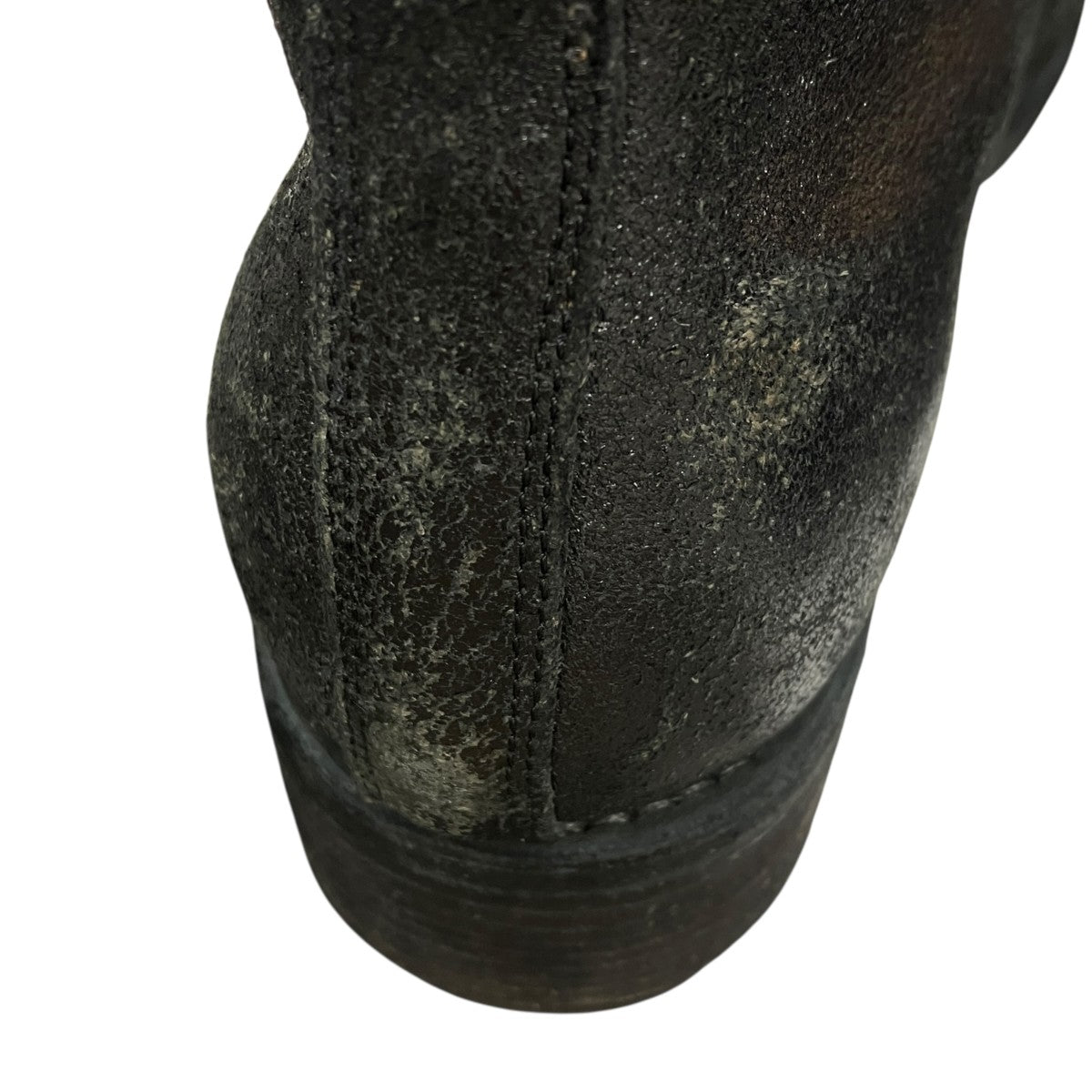 HORSE COATED AND FULL GRAIN LINEDセンタージップレザーブーツPL1-IZ