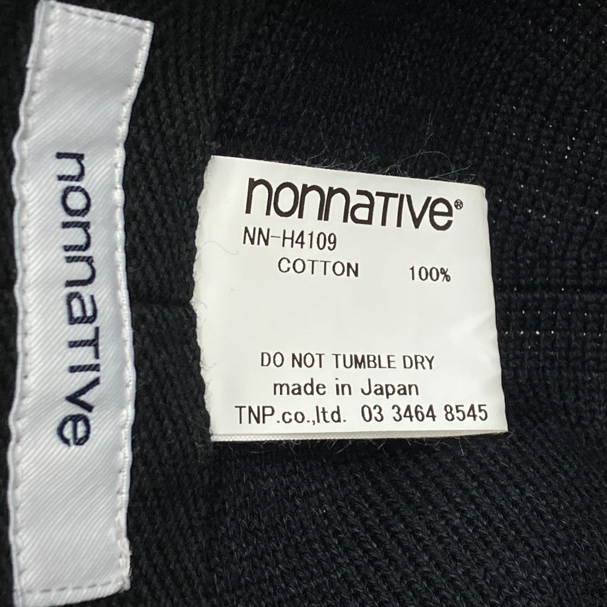 WORKER HAT COTTON YARNバケットハットNN-H4109