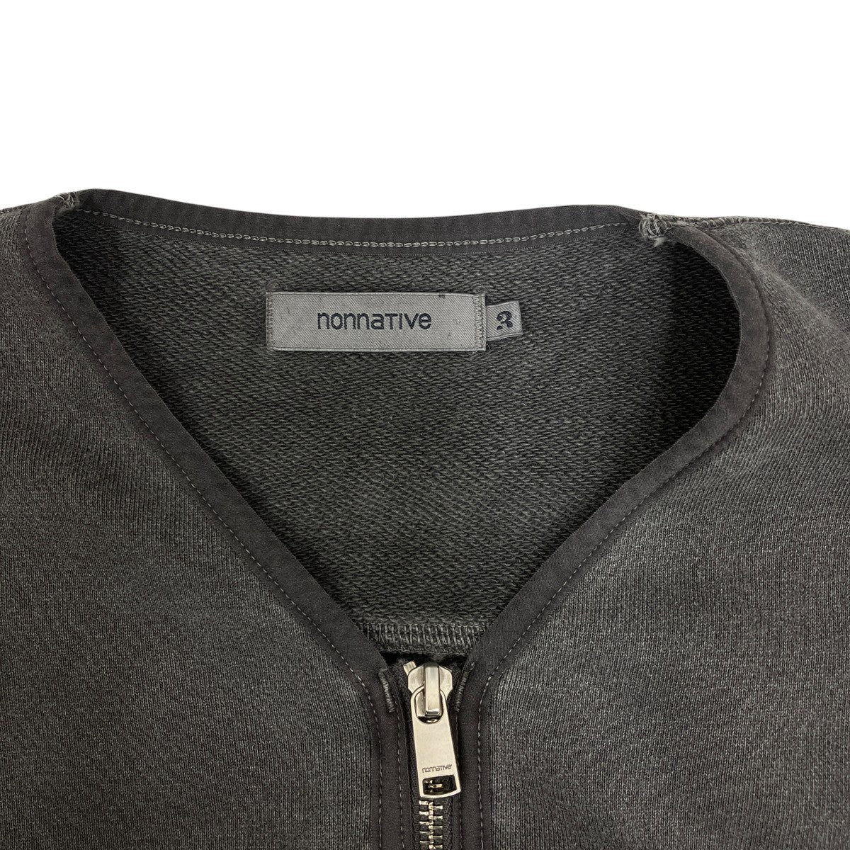 HIKER HALF ZIP PULLOVER COTTON SWEAT PIGMENT DYEトレーナーNN-C4802