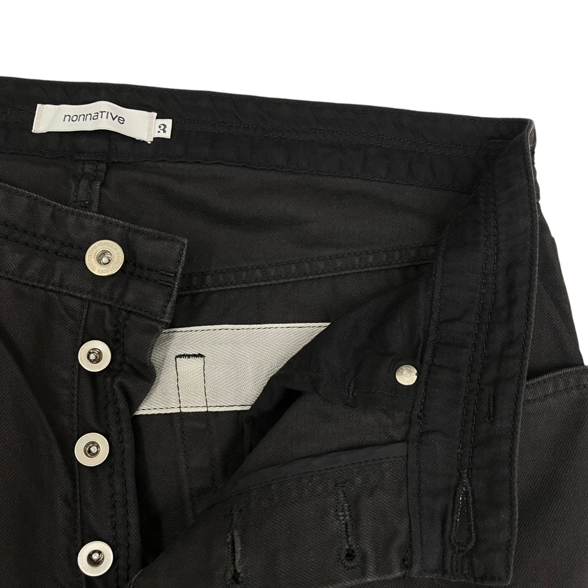 DWELLER 5P JEANS NR COTTON DRILL PIGMENT DYEパンツNN-P4707