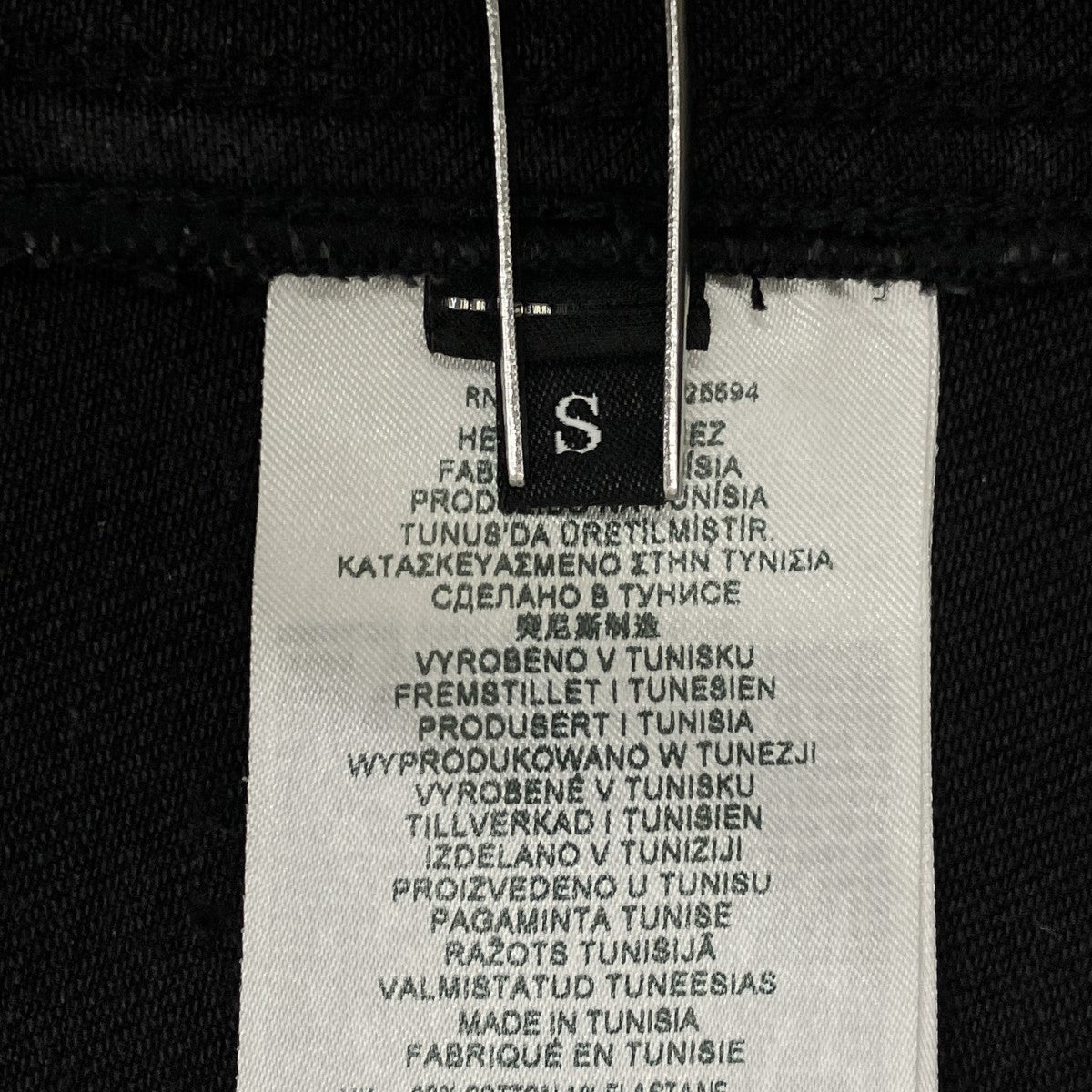 DE-VILLE-D オーバルDロゴプレートデニムトップ 09I94