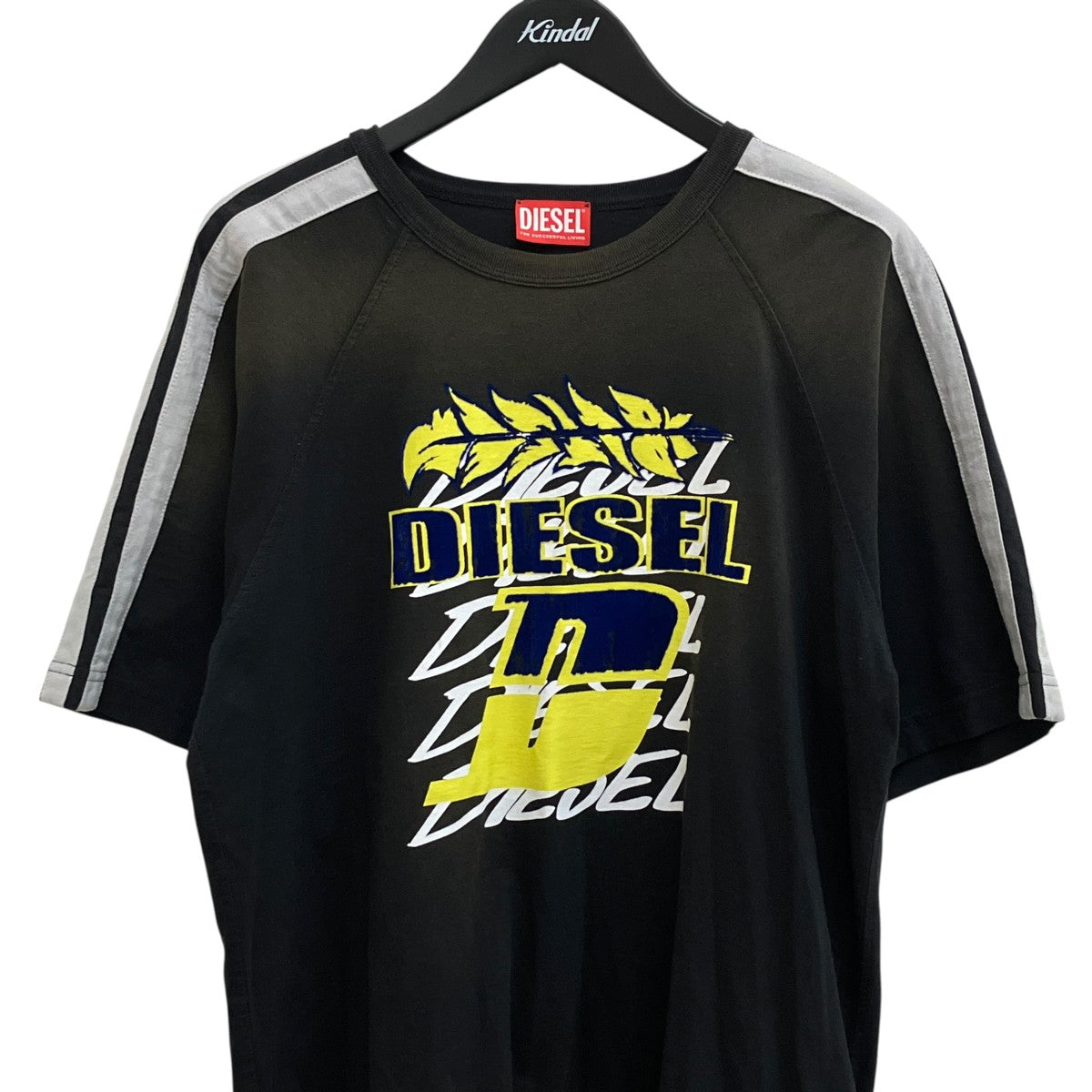 T-ROXT-STRIPE半袖Tシャツ0NMAU