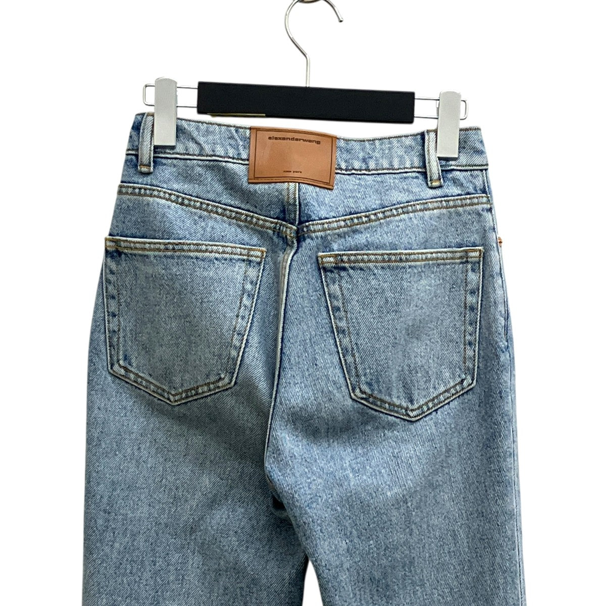 Fly High-Rise Stacked Jeanデニムパンツ4DC4234160