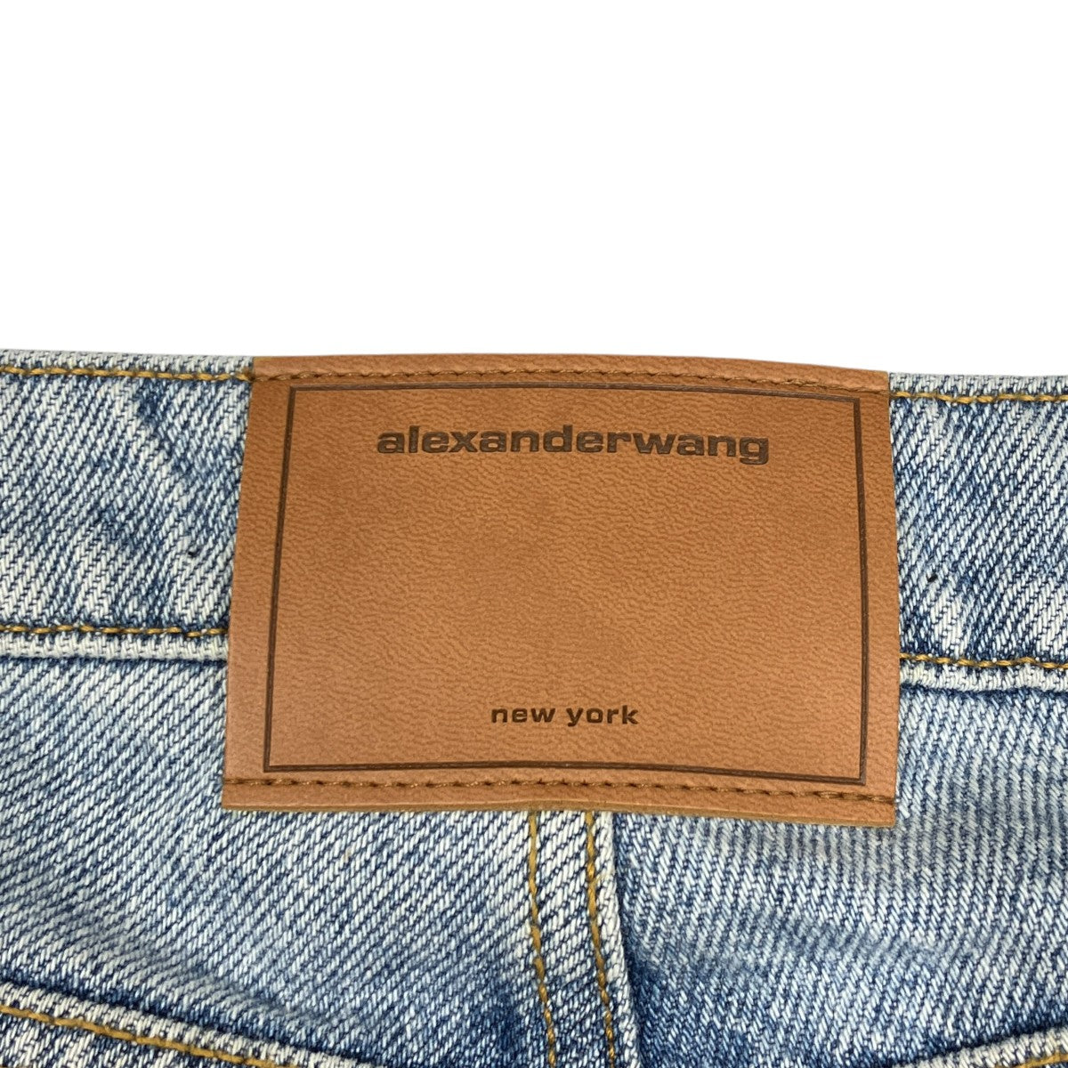 Fly High-Rise Stacked Jeanデニムパンツ4DC4234160