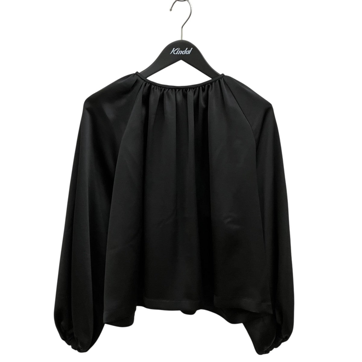Satin Gathered Neck BLブラウス7034704