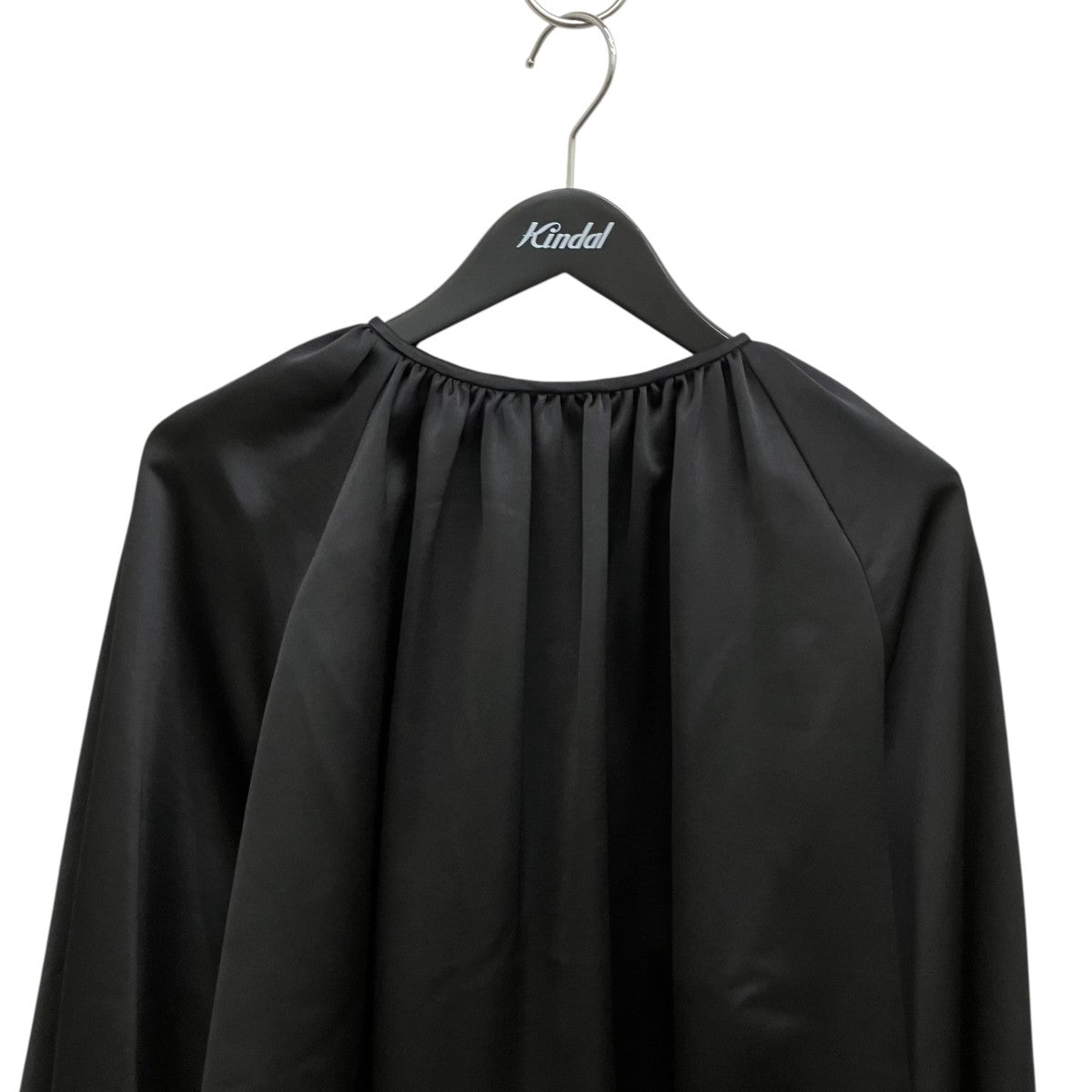 Satin Gathered Neck BLブラウス7034704