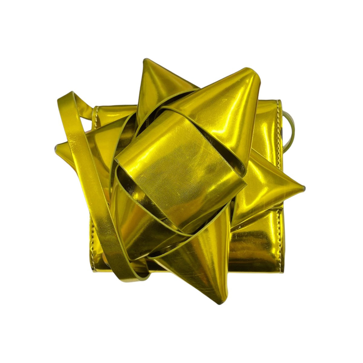 METALLIC GIFT BOW WALLETショルダーウォレットS54UI0127