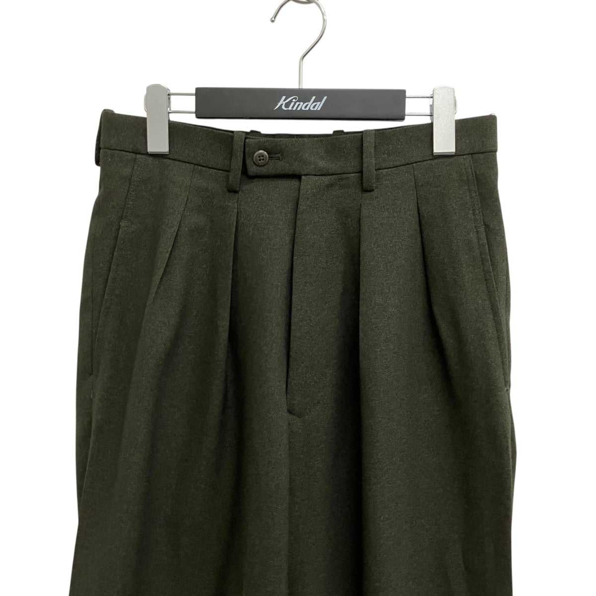 TUCKED WIDE PANTS georgetteスラックス252208