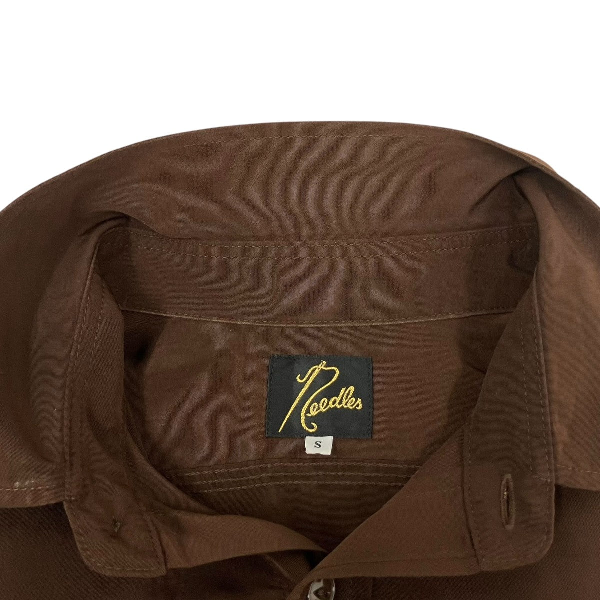 S S Work Shirt-Poly ClothパピヨンショートスリーブシャツIN136