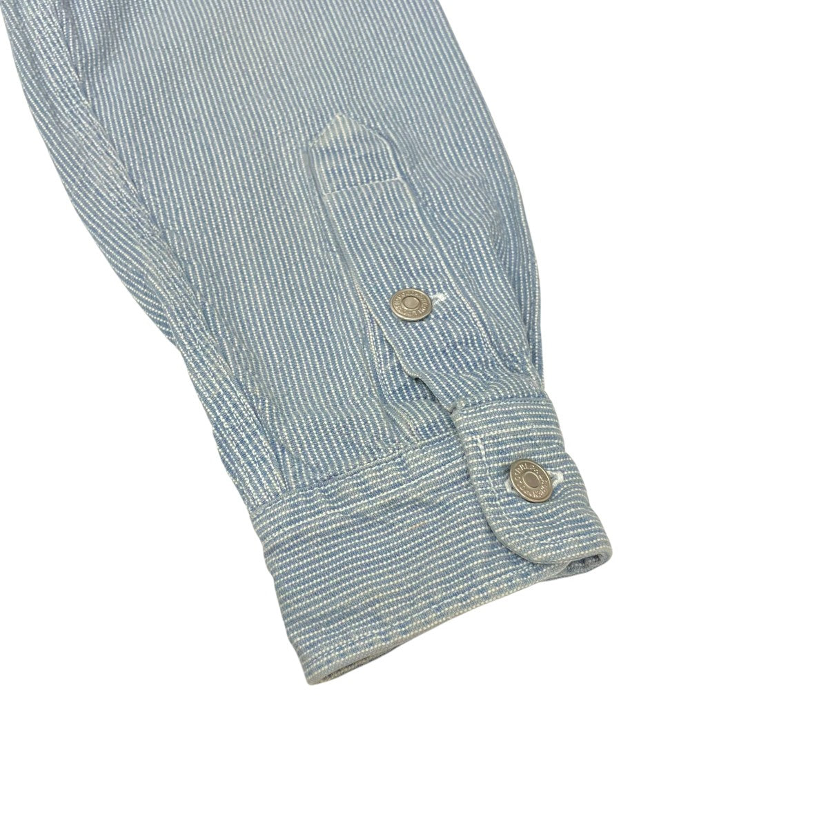 80S〜90S MADE IN USAストライプ長袖シャツ