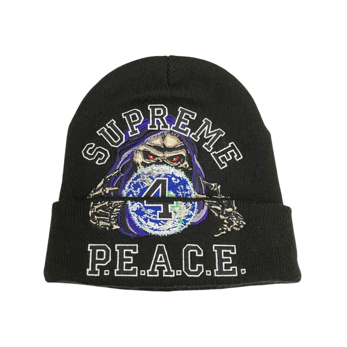 23AWPeace Embroidered Beanieニット帽