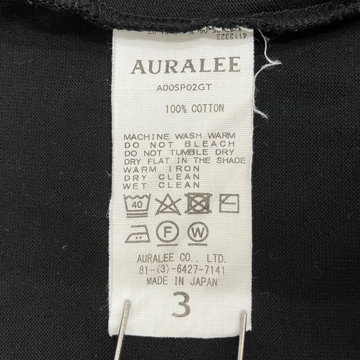 20SSLUSTER PLAITING TEE半袖TシャツA00SP02GT