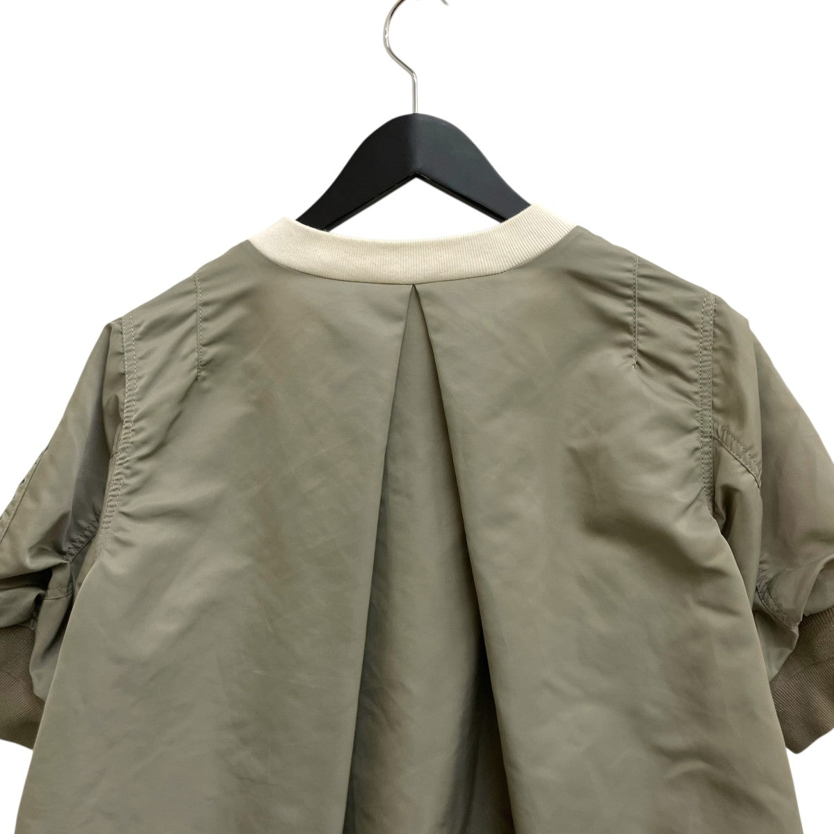 24SSNylon Twill Sponge Sweat Pullover半袖スウェット24-07539