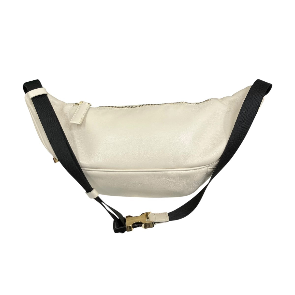 クリスタルバックルレザーウエストBAG