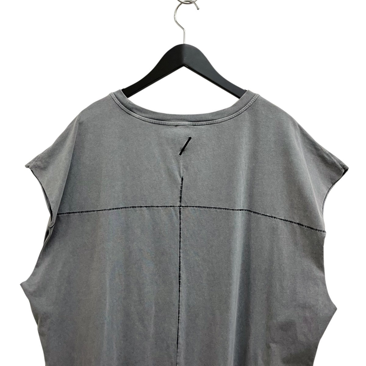26SSFRENCH SLEEVE T-SHIRTノースリーブカットソーM TS 925