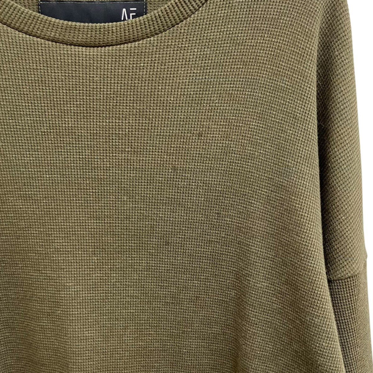 レイヤードクルーネックトップロングスリーブTシャツ