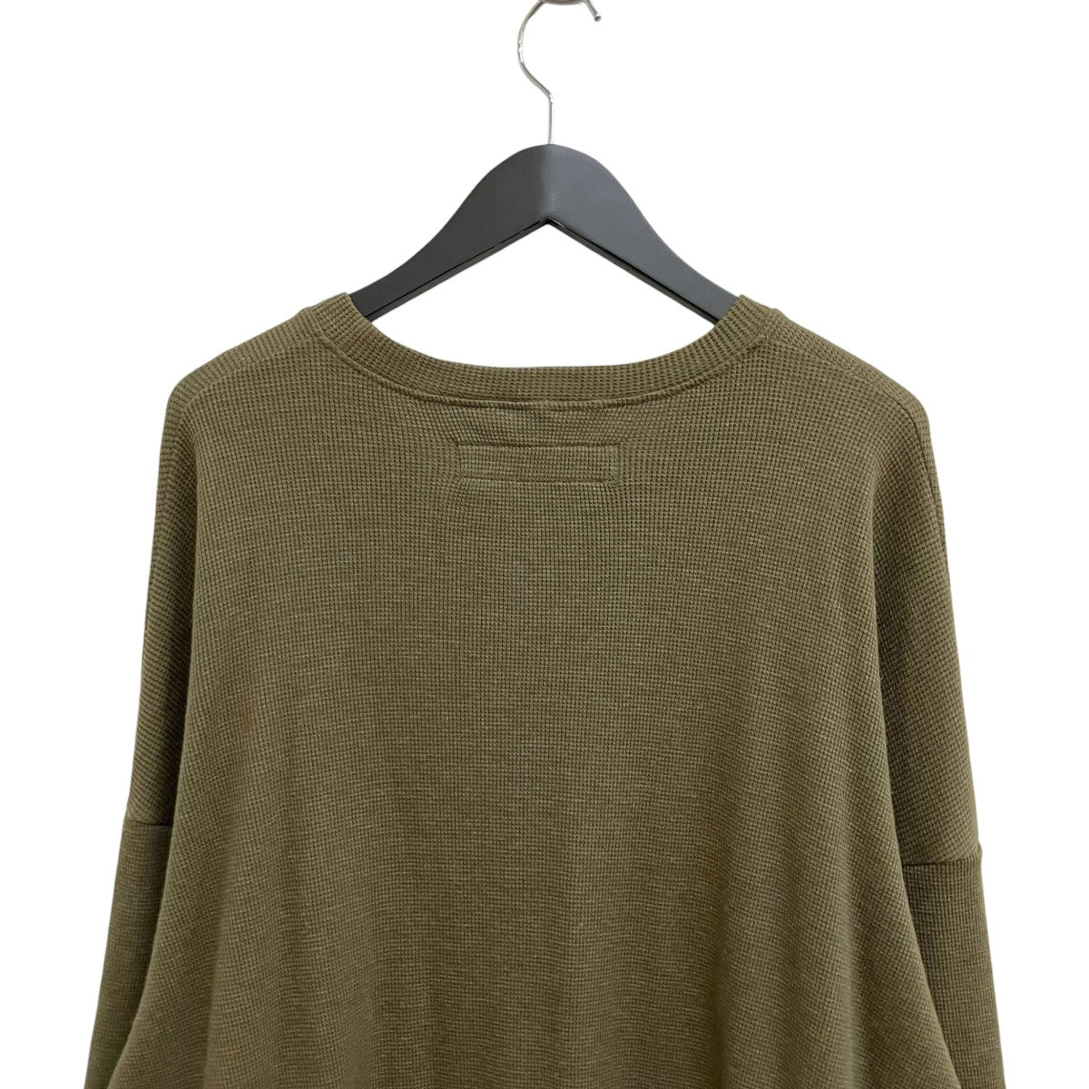 レイヤードクルーネックトップロングスリーブTシャツ