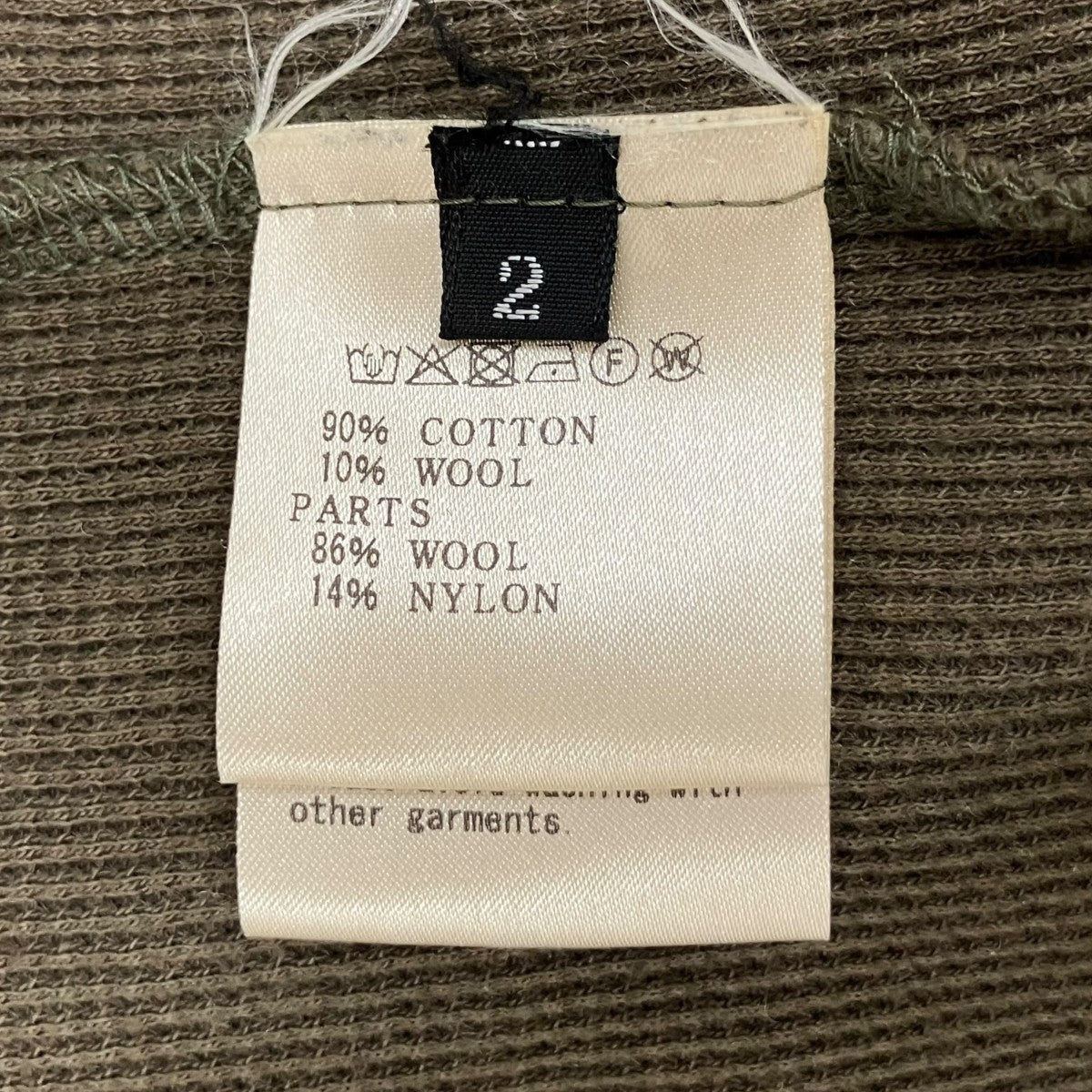 レイヤードクルーネックトップロングスリーブTシャツ