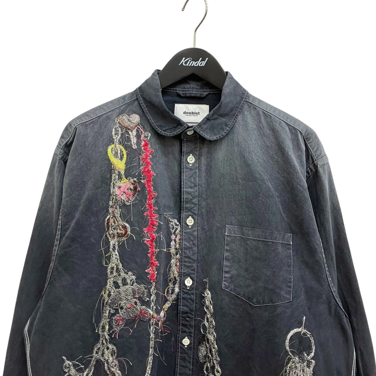 25AWEMBROIDERED CHAIN SHIRT長袖シャツ25AW42SH162