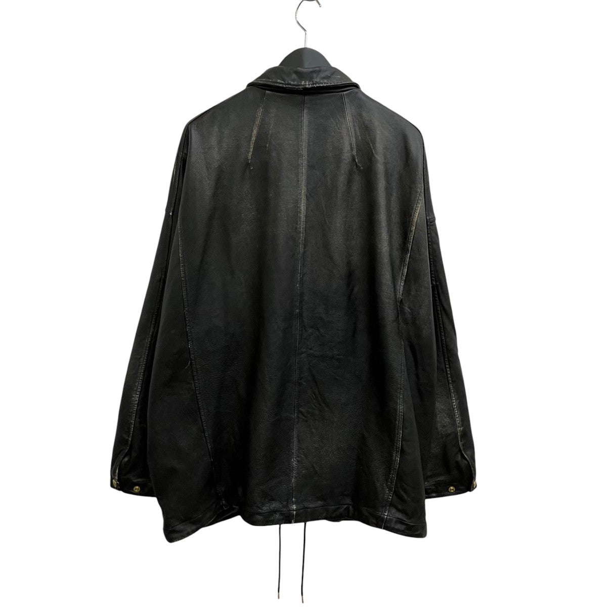 25AWDistressed Leather Coach JaketレザージャケットG15BL011