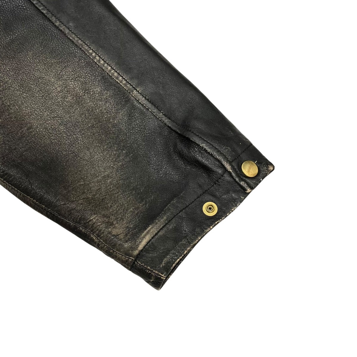 25AWDistressed Leather Coach JaketレザージャケットG15BL011
