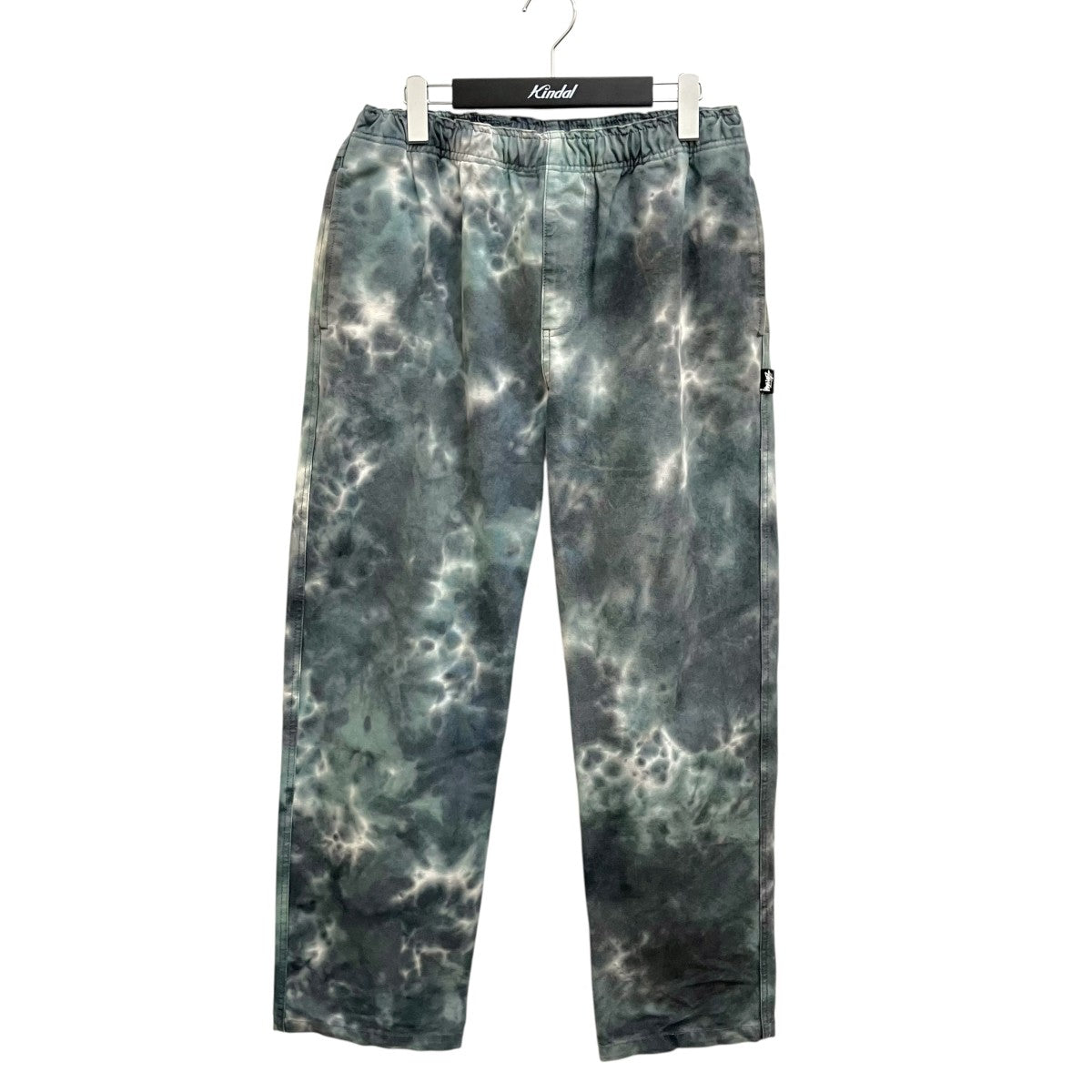 DYED CANVAS BEACH PANTカモフラージュ柄イージーパンツ116579