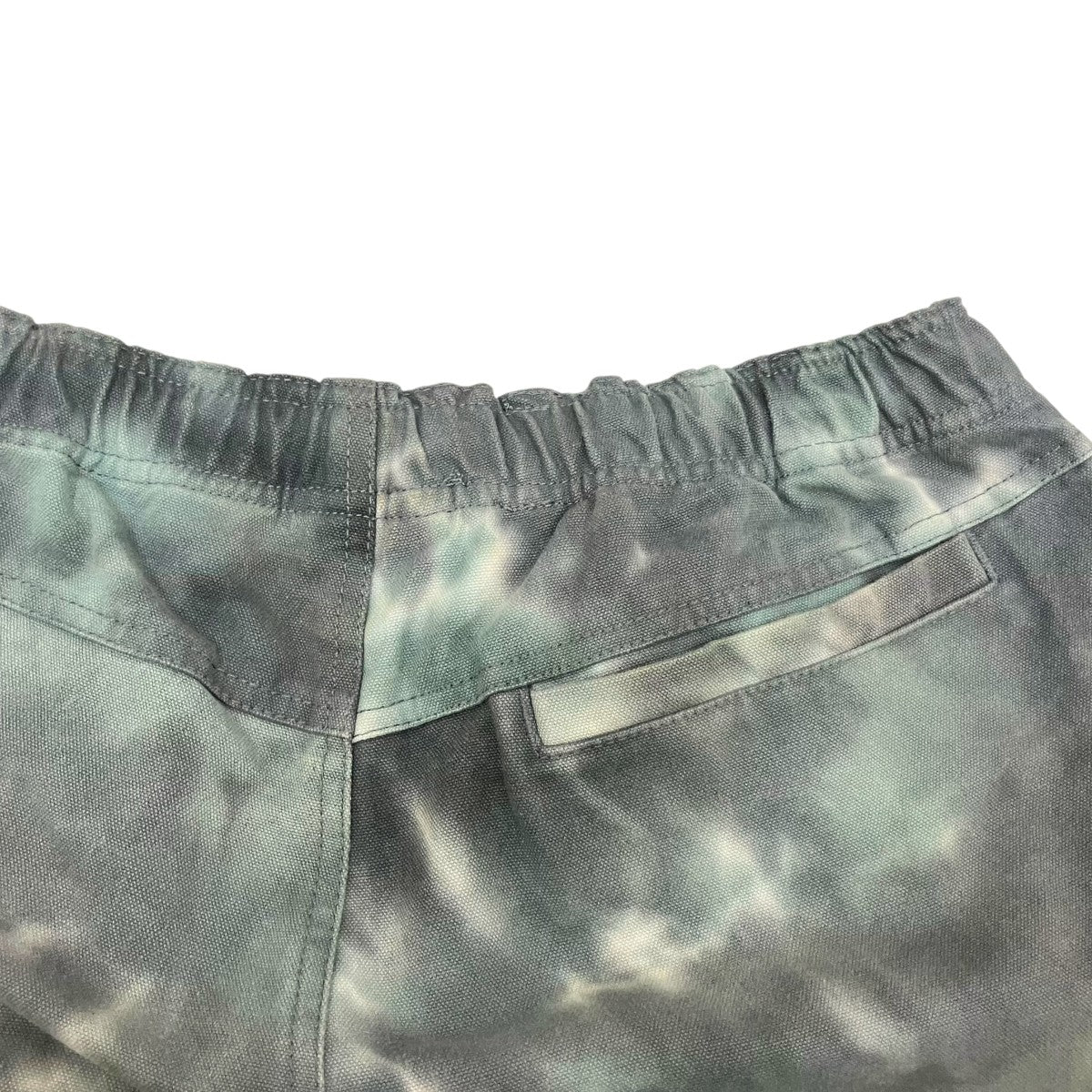 DYED CANVAS BEACH PANTカモフラージュ柄イージーパンツ116579