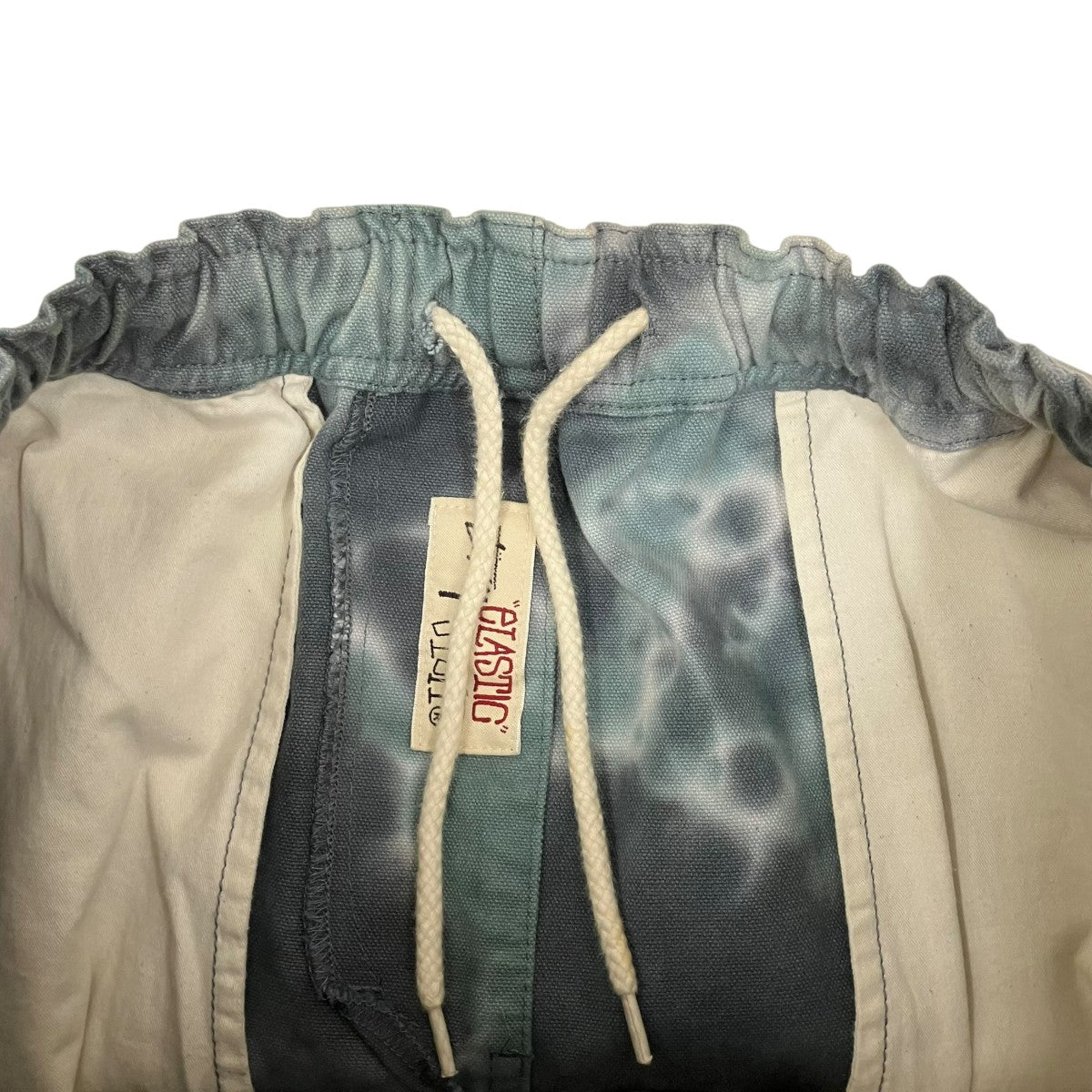 DYED CANVAS BEACH PANTカモフラージュ柄イージーパンツ116579