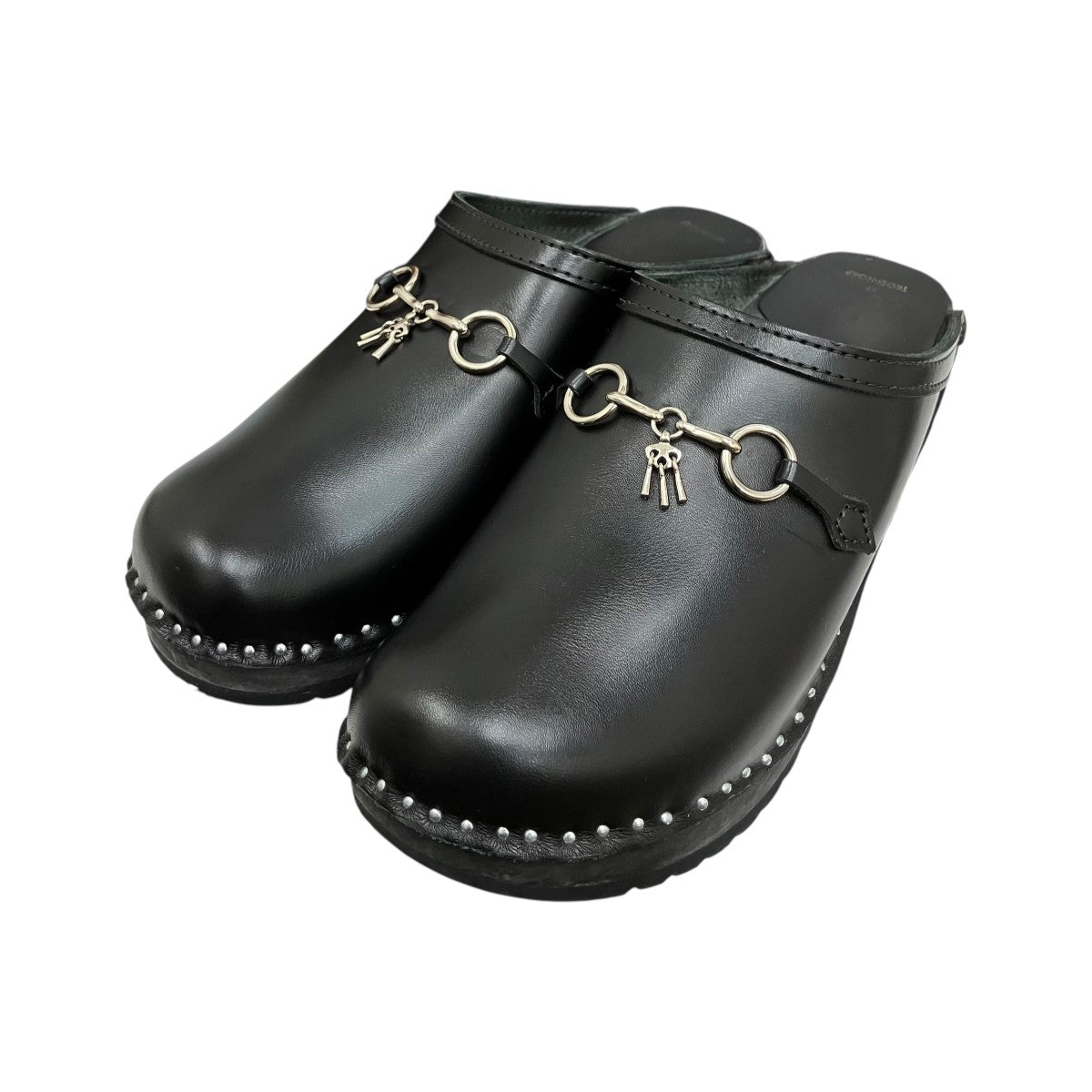 Swedish Clog Tassel Bitサンダル