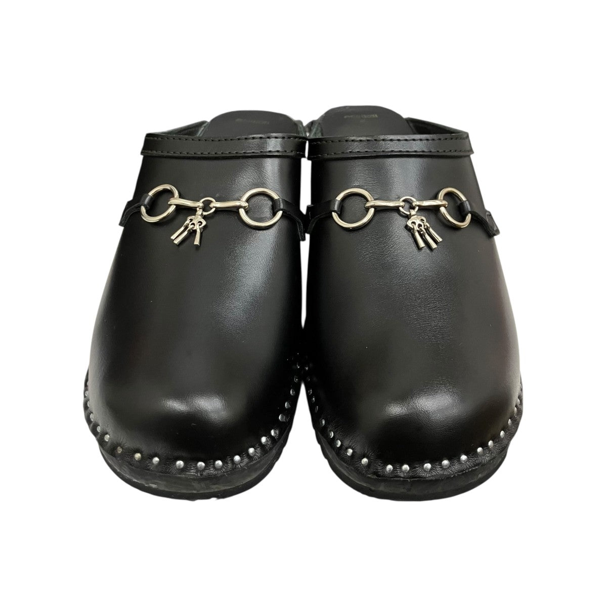 Swedish Clog Tassel Bitサンダル