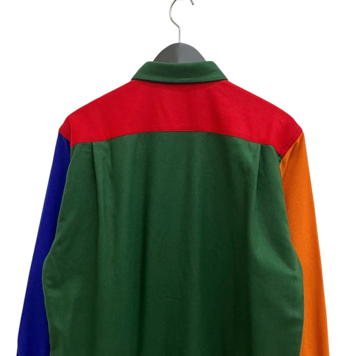 25AWパッチワークロングシャツ長袖シャツPP-B032