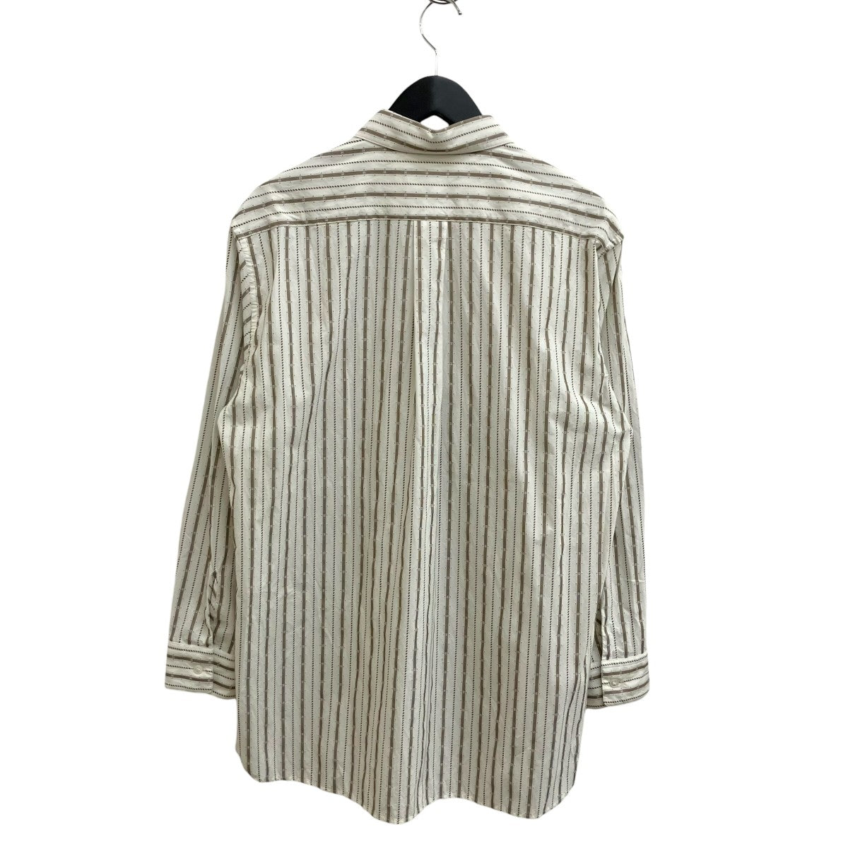 Cristaseya OVERSIZED CLASSIC COLLARストライプシャツ 古着・中古-2枚目のアイテム画像