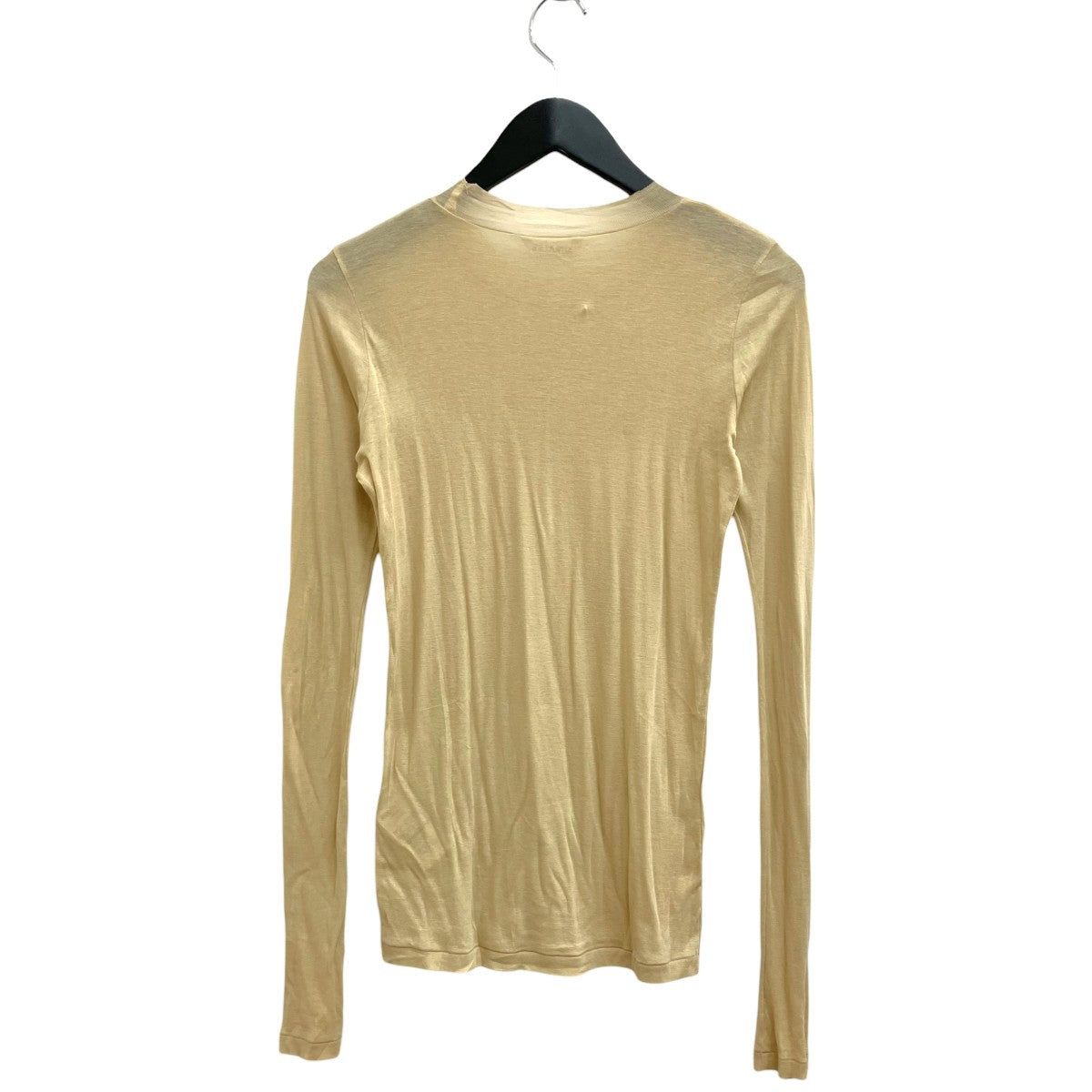 AURALEE SUPER HIGH GAUGE SHEER RIB L S TEEシアーカットソーA24SP02HF 古着・中古-2枚目のアイテム画像