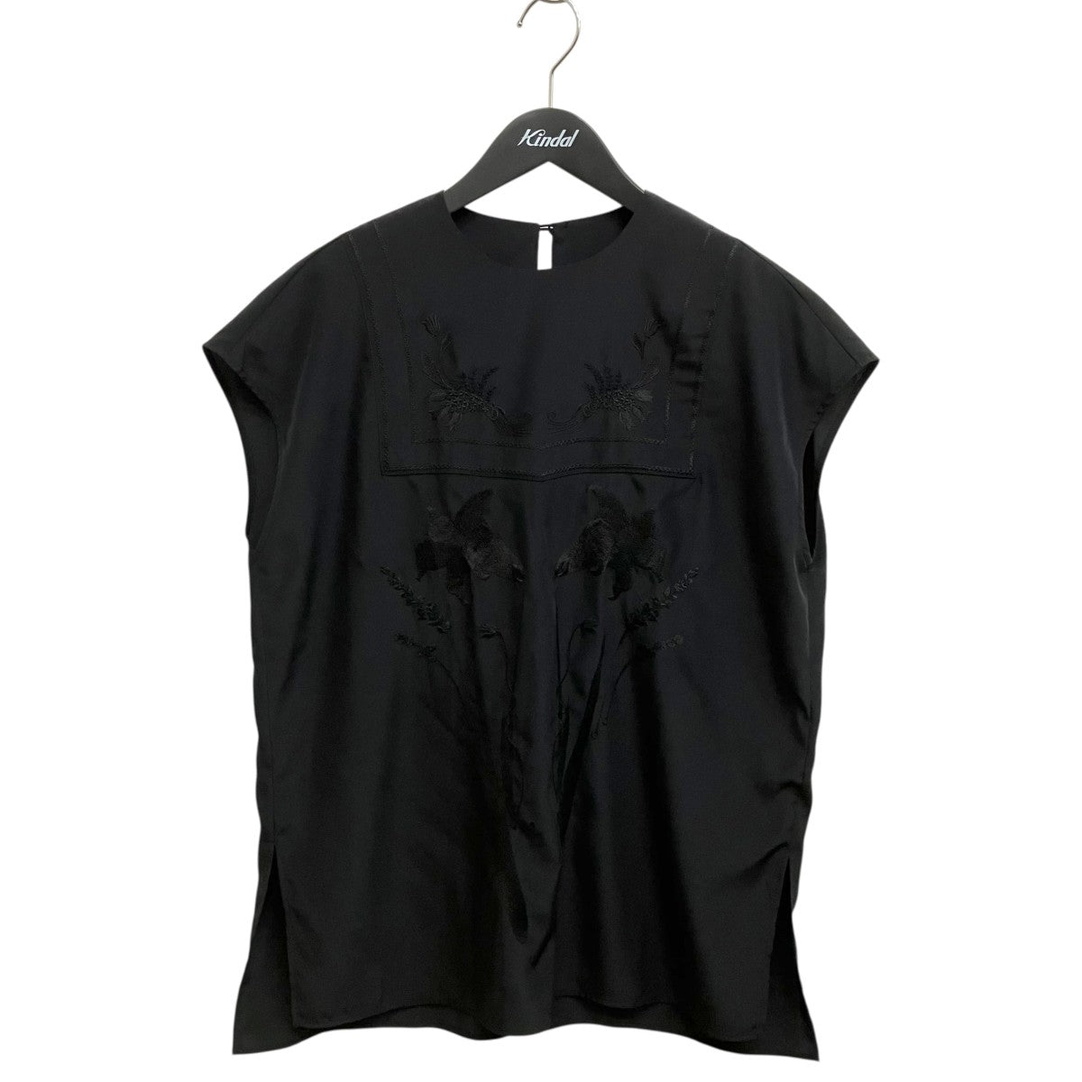 Embroidered French Sleeve Tunic +taxノースリーブブラウスMM21PS-SH714