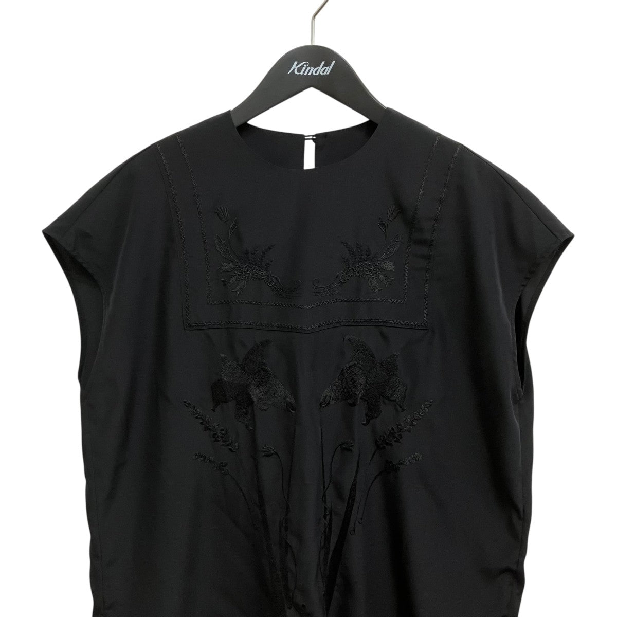 Embroidered French Sleeve Tunic +taxノースリーブブラウスMM21PS-SH714