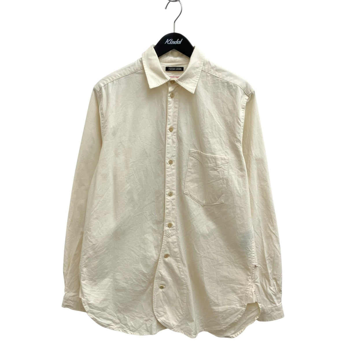 FRANK LEDER 60sVINTAGE BEDSHEET長袖シャツ0916011 古着・中古-1枚目のアイテム画像