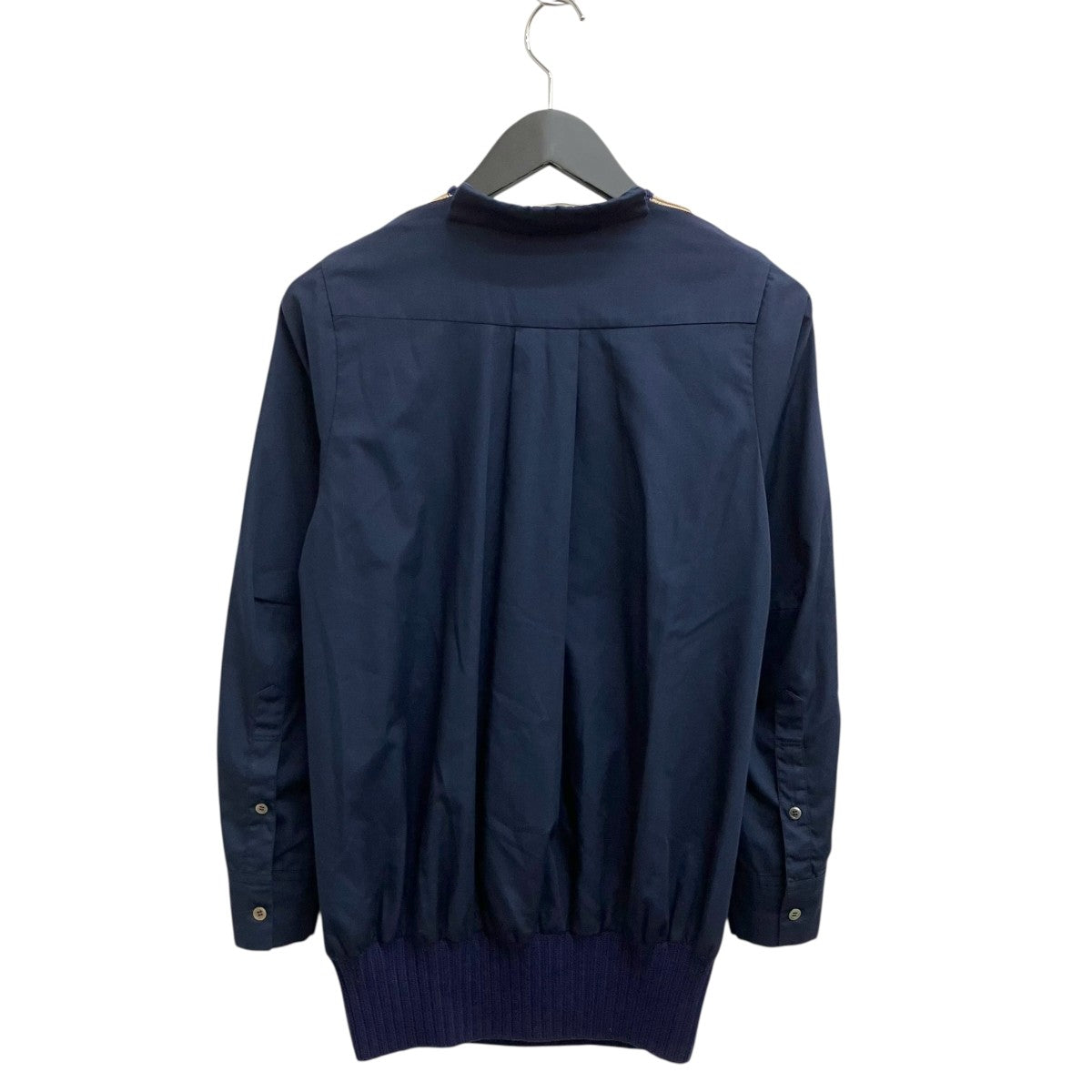 sacai luck Vネックニット15AWLU1048 古着・中古-2枚目のアイテム画像