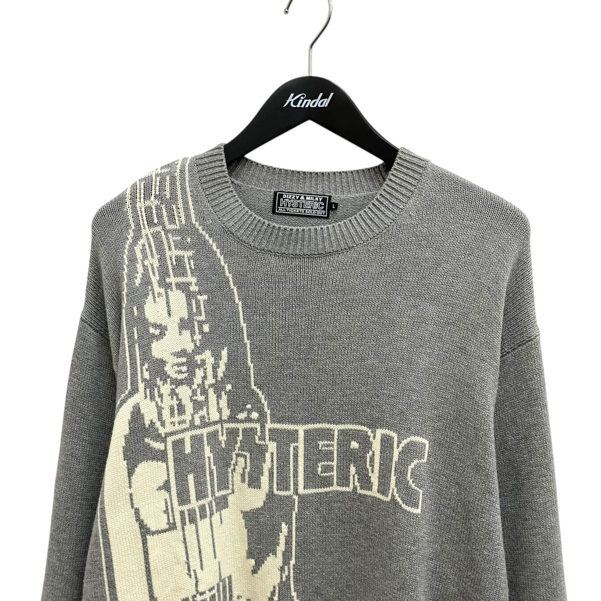 Hysteric Glamour DIZZY＆MILKYニット02251NS01 古着・中古-3枚目のアイテム画像
