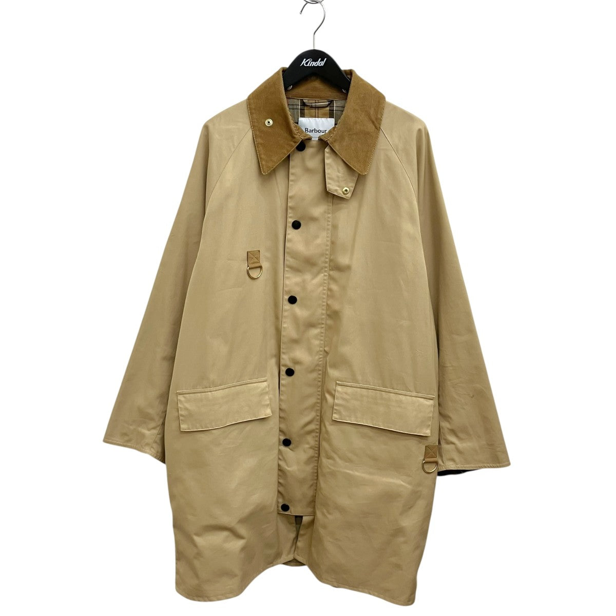 Barbour TRAVELCOUTURE EXCLUSIVE SPEY LONGコート222MCAS029 古着・中古-1枚目のアイテム画像