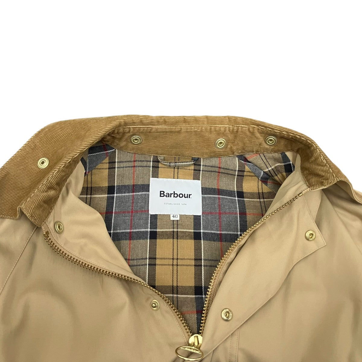 Barbour TRAVELCOUTURE EXCLUSIVE SPEY LONGコート222MCAS029 古着・中古-6枚目のアイテム画像