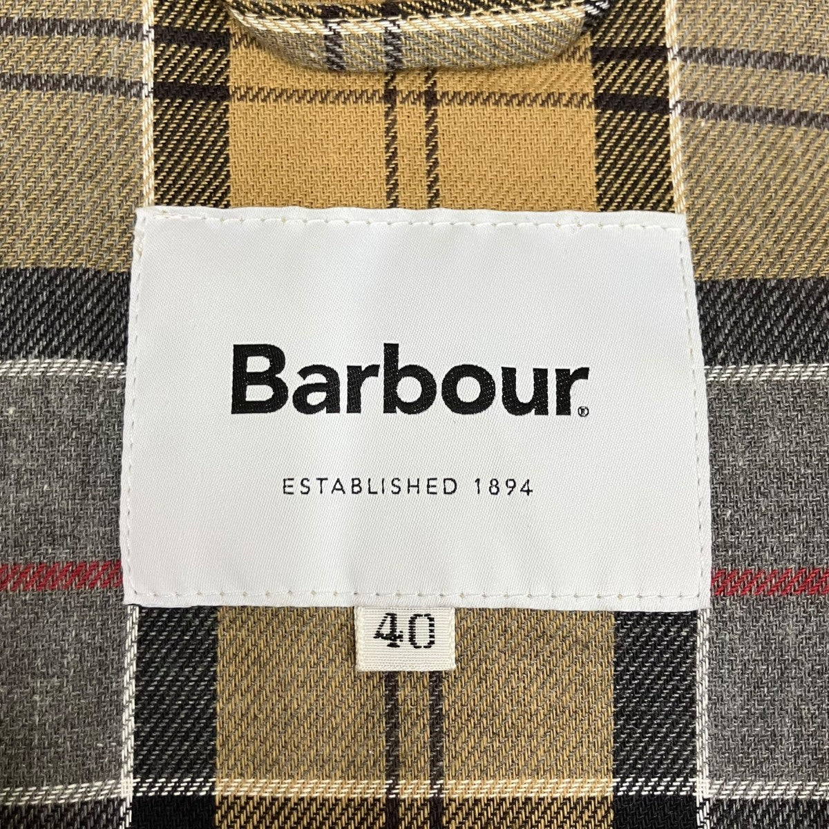 Barbour TRAVELCOUTURE EXCLUSIVE SPEY LONGコート222MCAS029 古着・中古-7枚目のアイテム画像