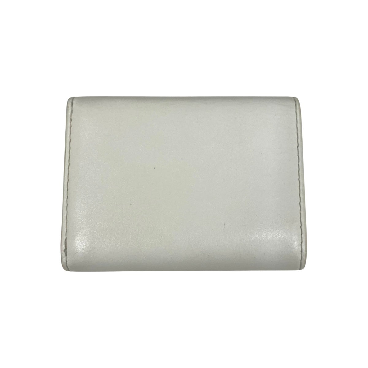 Tri-fold wallet in leather3つ折り財布X09887