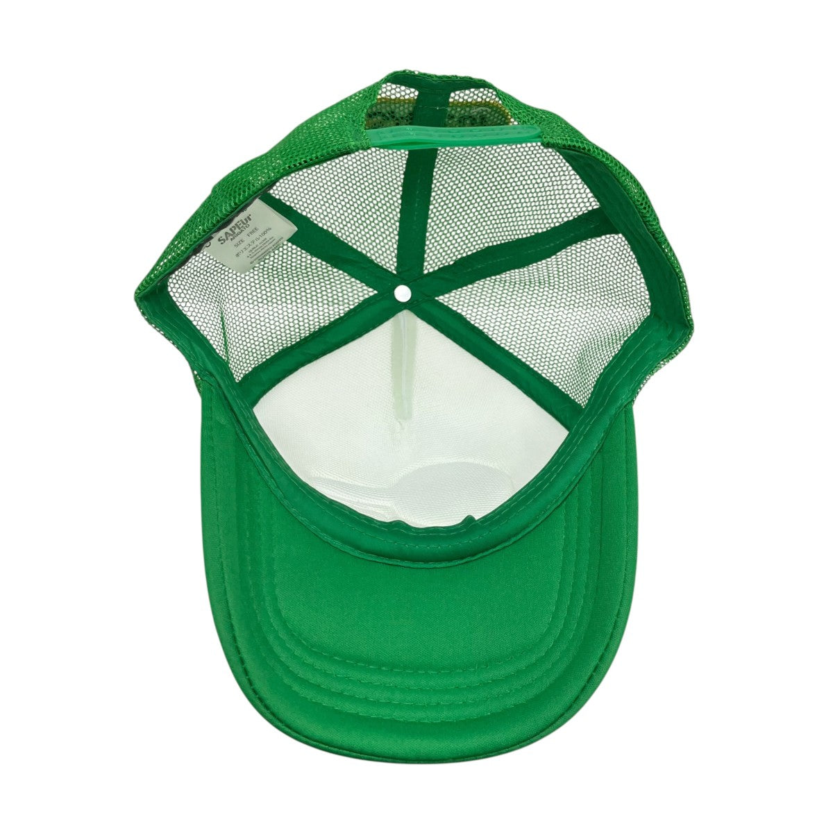 SAPEur(サプール) H Jungle with T MESH CAPキャップ グリーン サイズ
