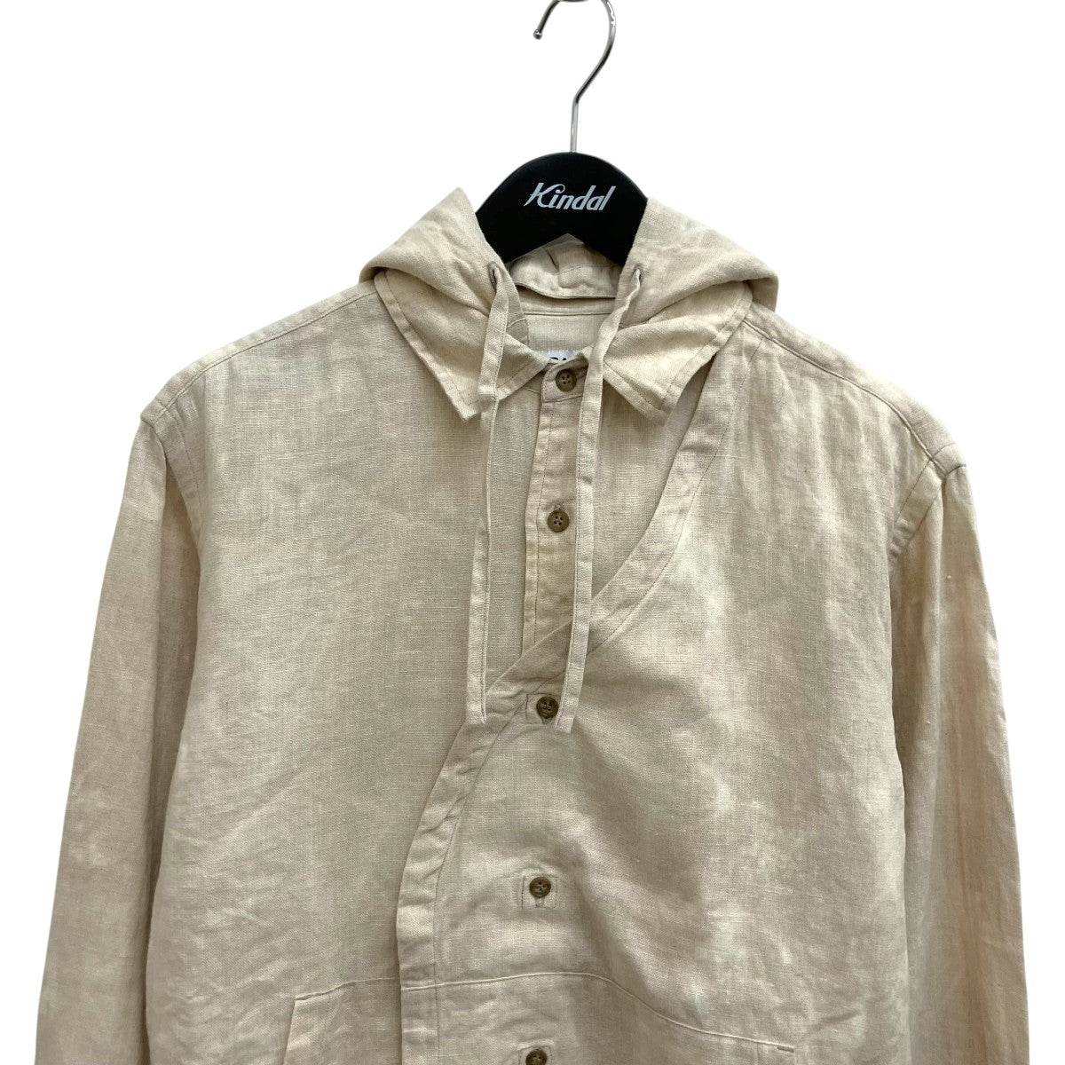 25SSレイヤード アシンメトリー ヨーク シャンブレー シャツ長袖シャツPD25SS-TP02