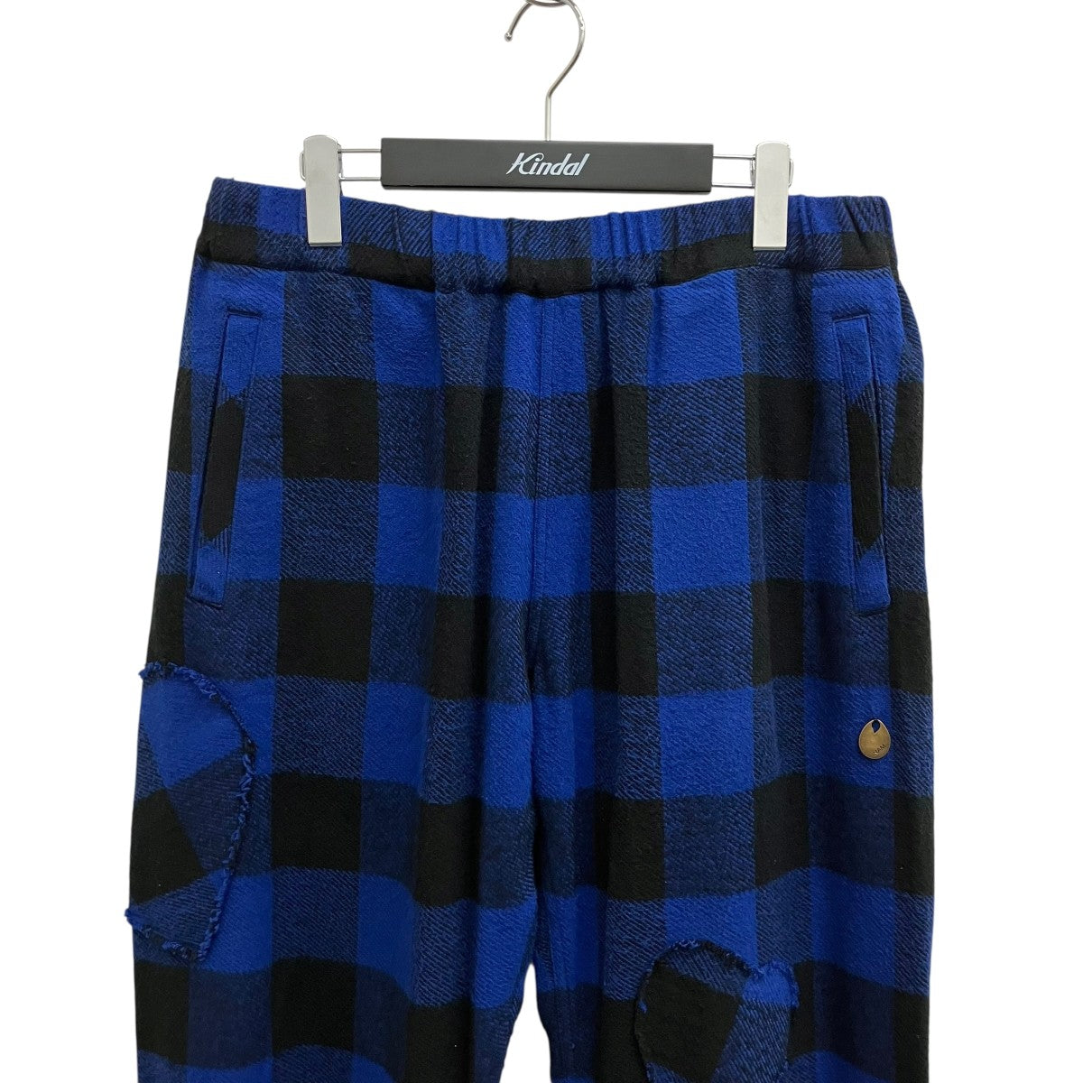 BELLOWS HEAVY FLANNEL PANTS-STARパンツ