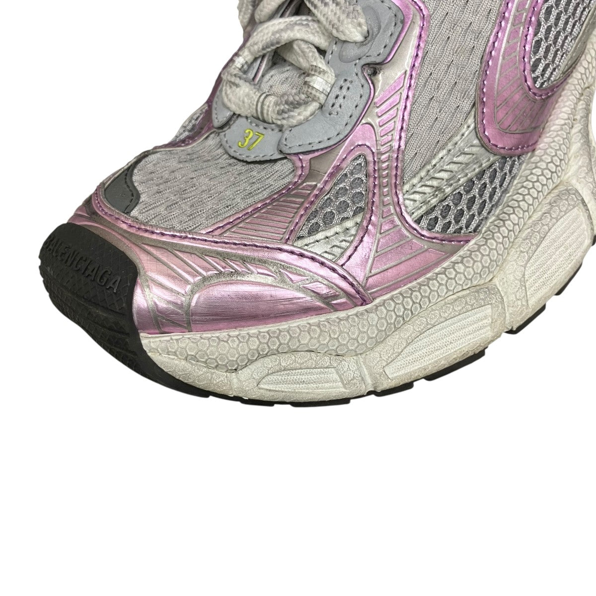 BALENCIAGA(バレンシアガ) 3XLスニーカー734731 734731 ピンク×グレー