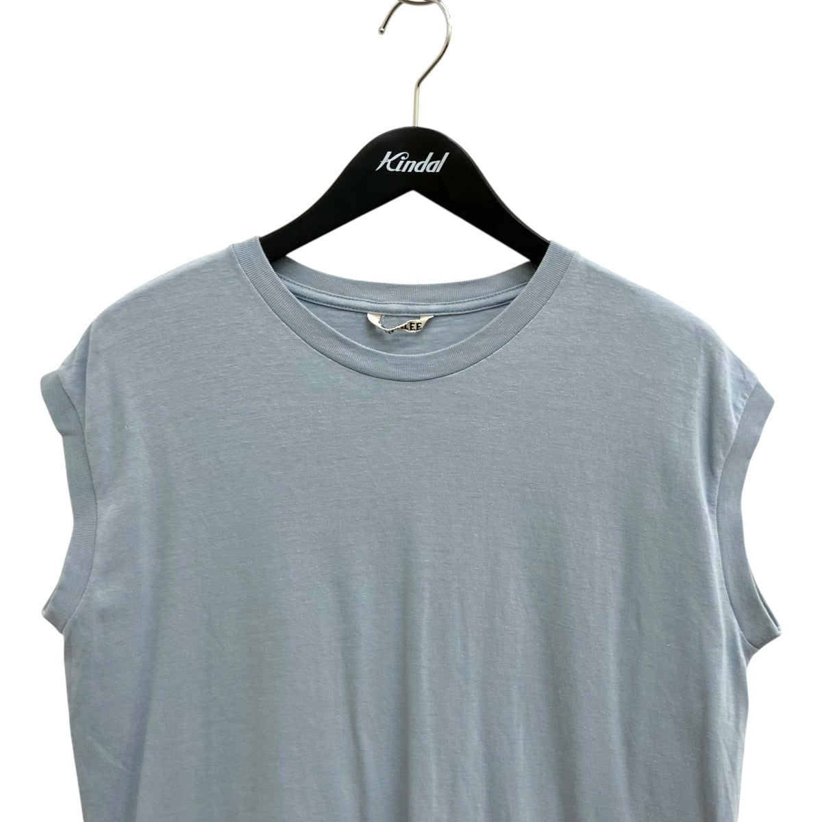AURALEE SEAMLESS CREW NECK SLEEVELESSノースリーブTシャツA8ST07ST 古着・中古-3枚目のアイテム画像