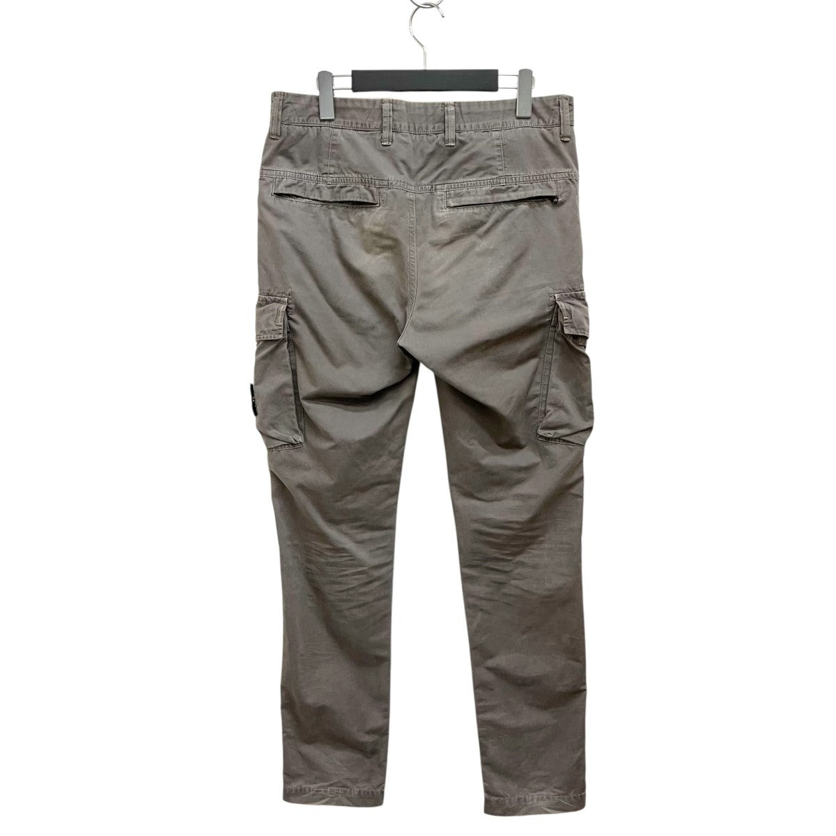 STONE ISLAND BRUSHED COTTON CANVAS OLD EFFECT CARGO PANTSパンツ7215318WA 古着・中古-2枚目のアイテム画像