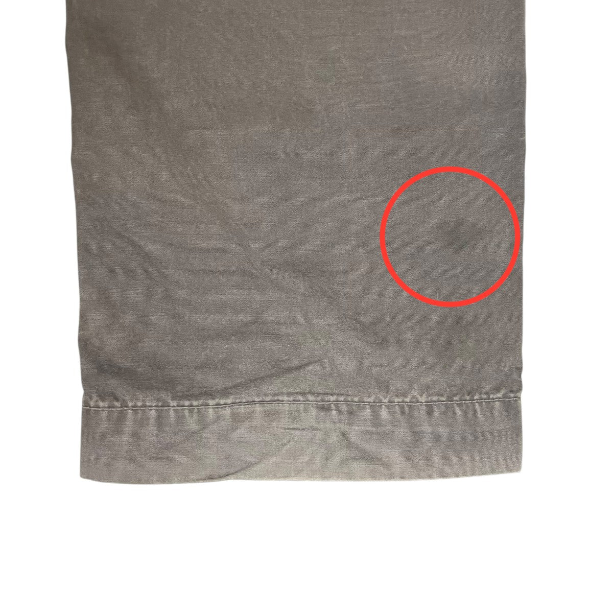 STONE ISLAND BRUSHED COTTON CANVAS OLD EFFECT CARGO PANTSパンツ7215318WA 古着・中古-6枚目のアイテム画像