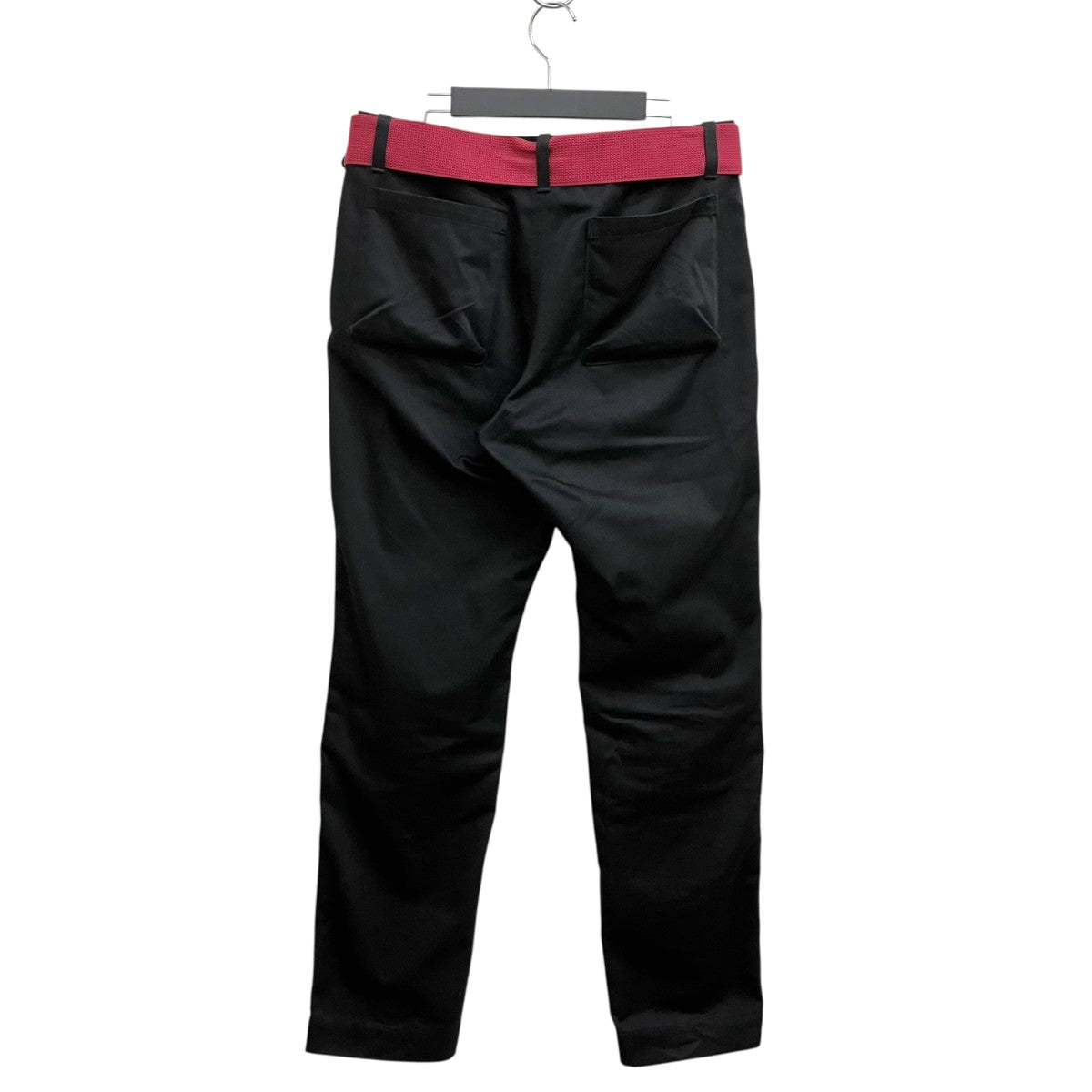 25AW T Cツイルベルト付ストラップパンツ UP2E4503